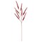 Allstate Glitter and Sequin Artificial Leaf Sprigs Christmas Spray - 34" - Red